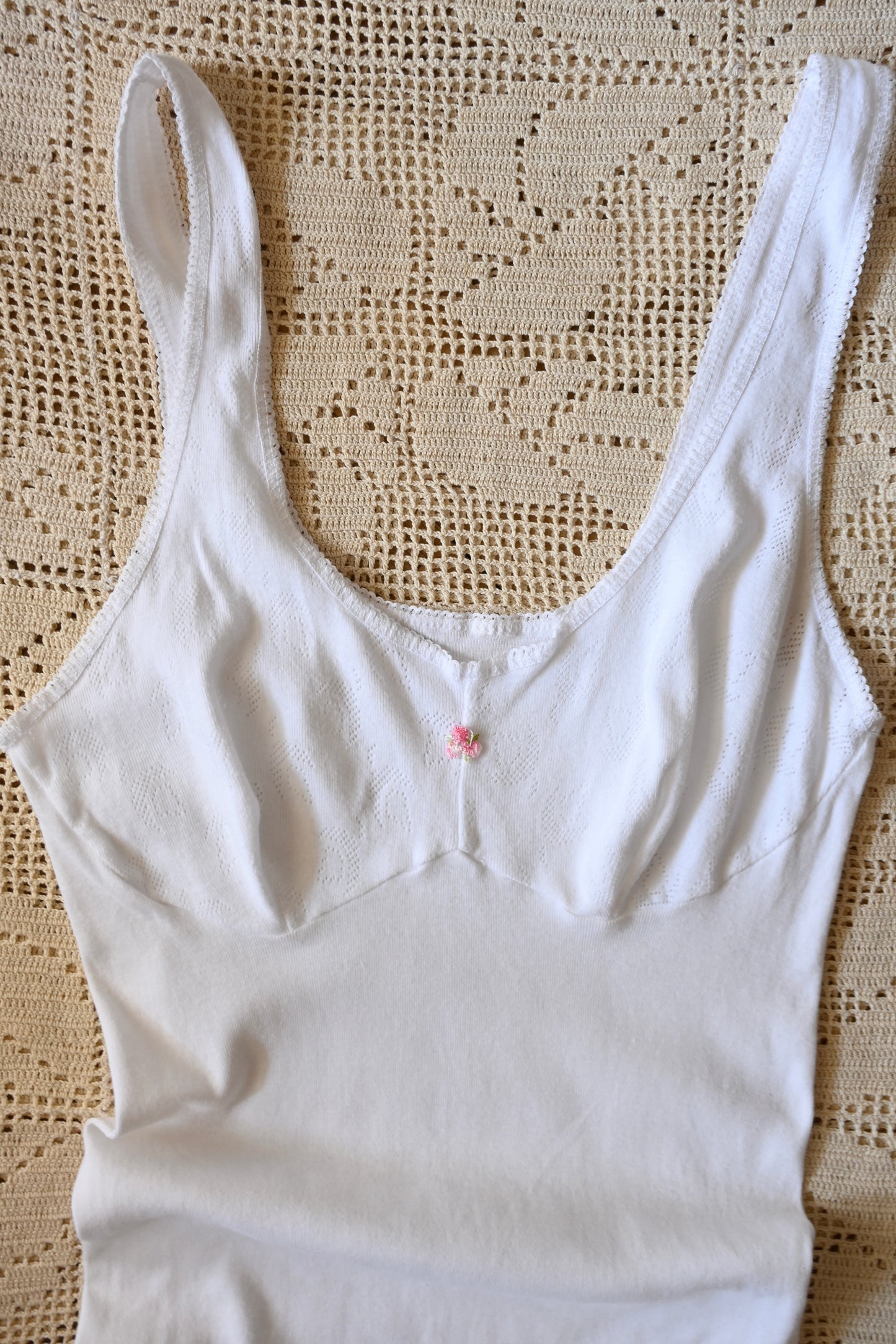 EURO Cotton lace camisole