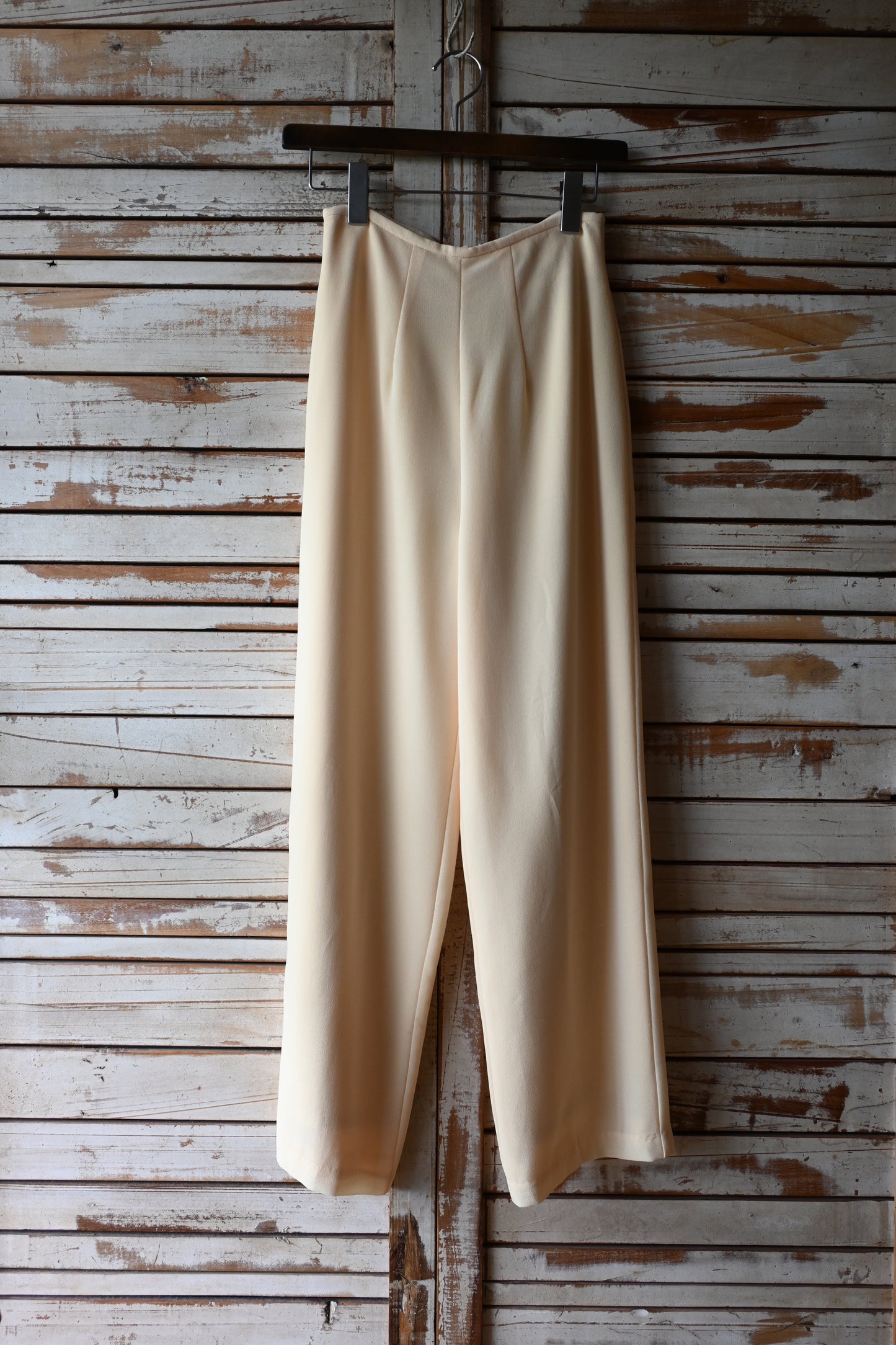 High waist pants/CREAM