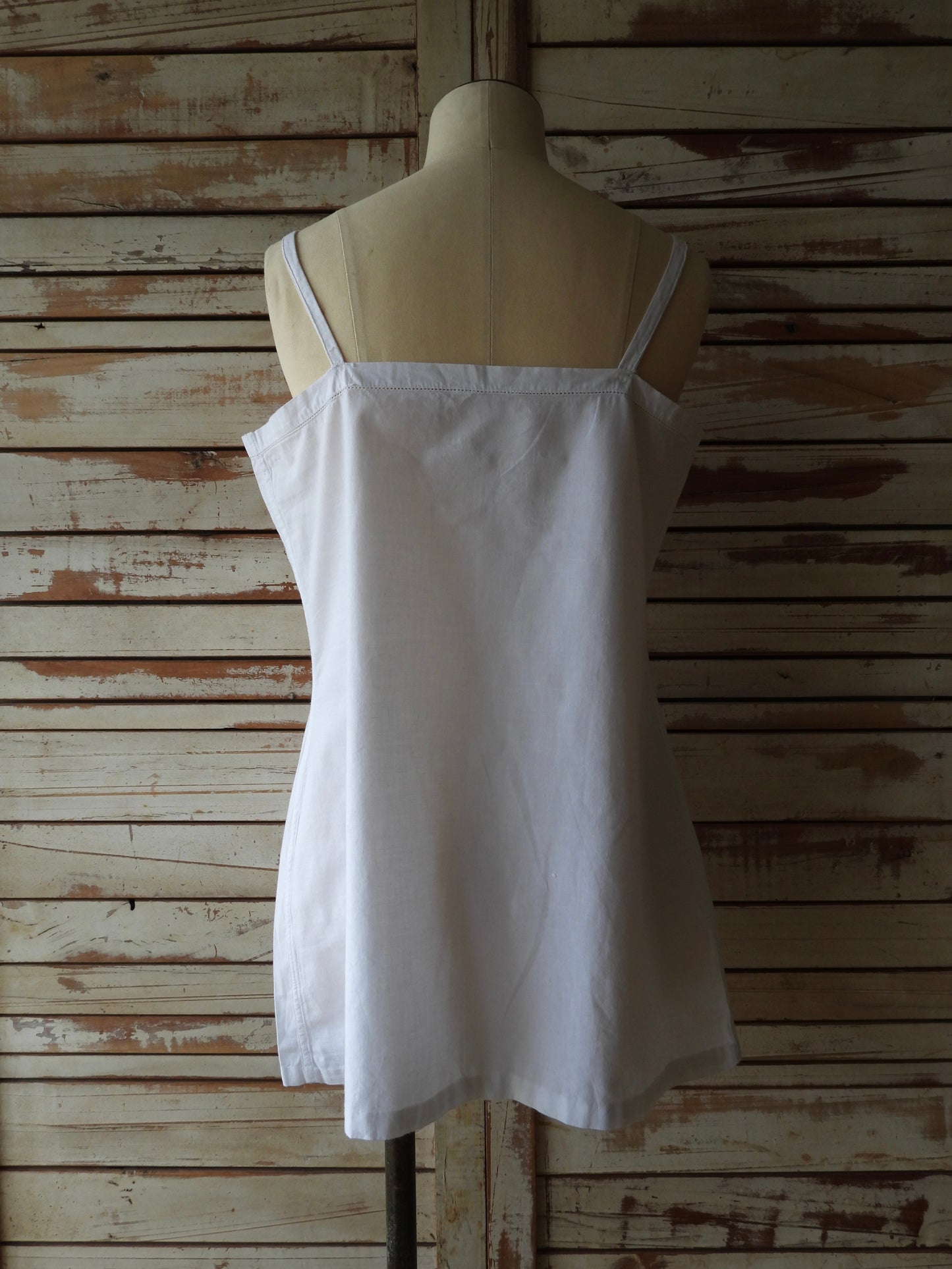 French embroidery camisole/WHITE