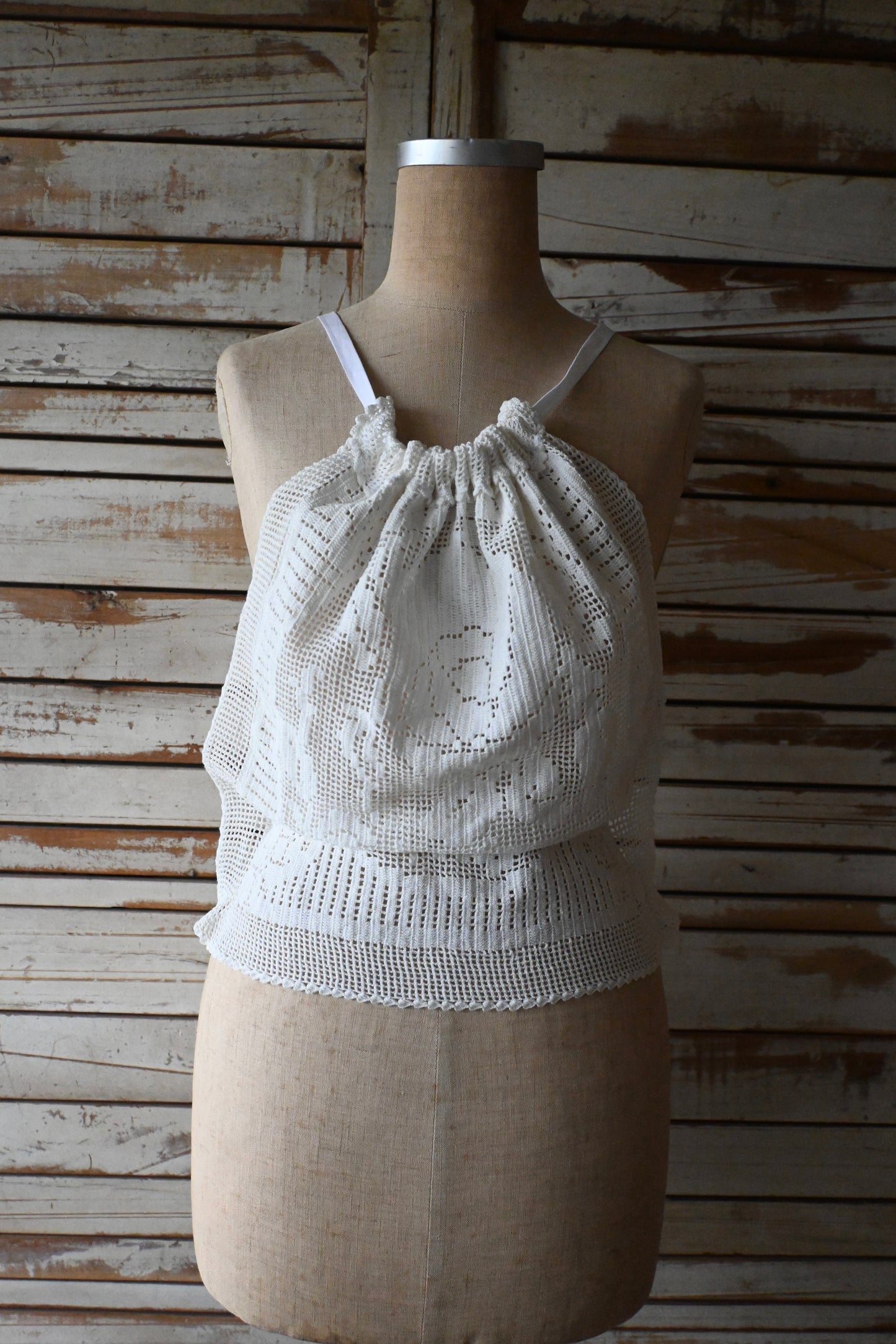 Crochet lace tops/PONMOSIR