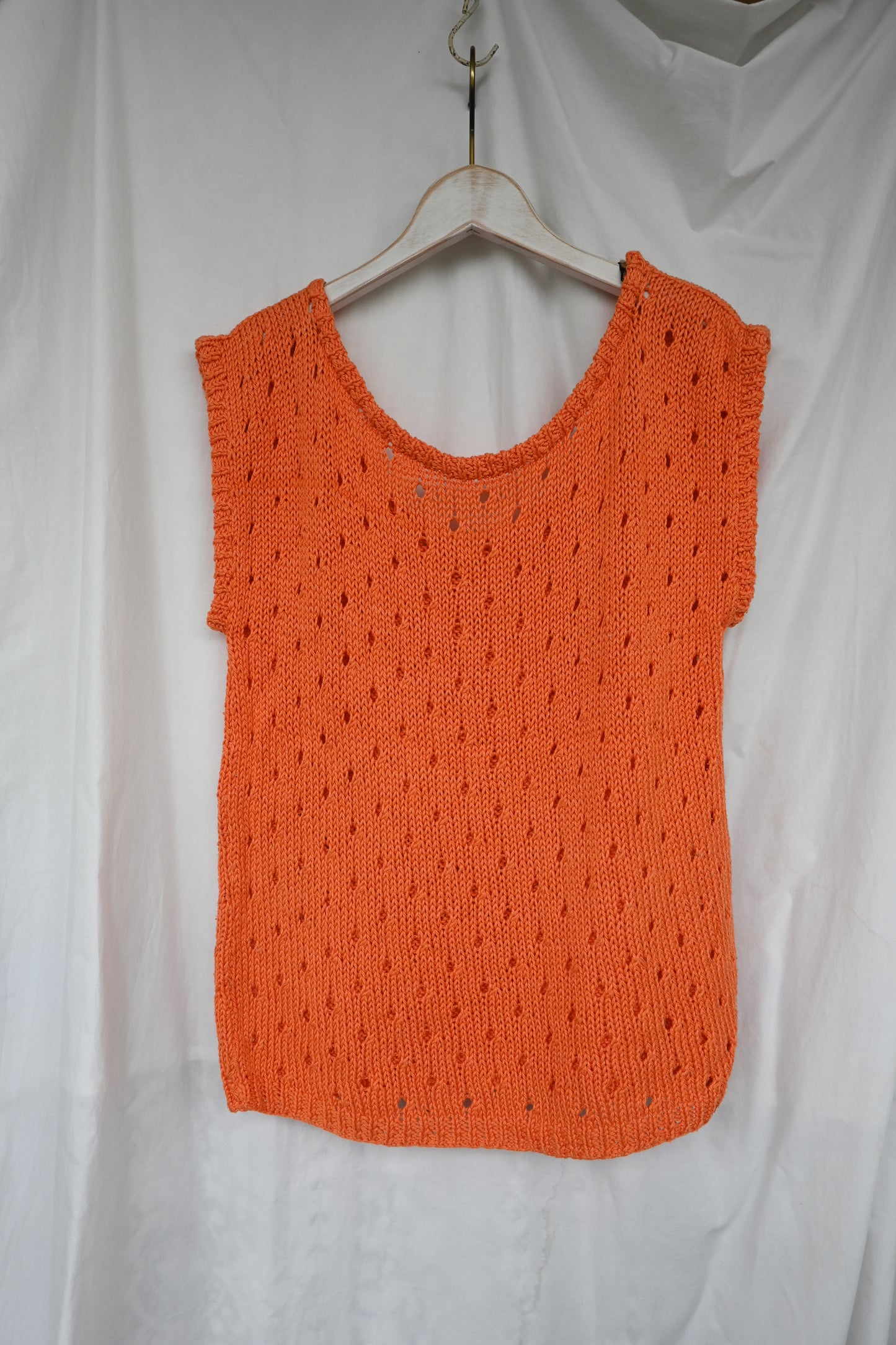 EURO Eyelet knit/ORANGE
