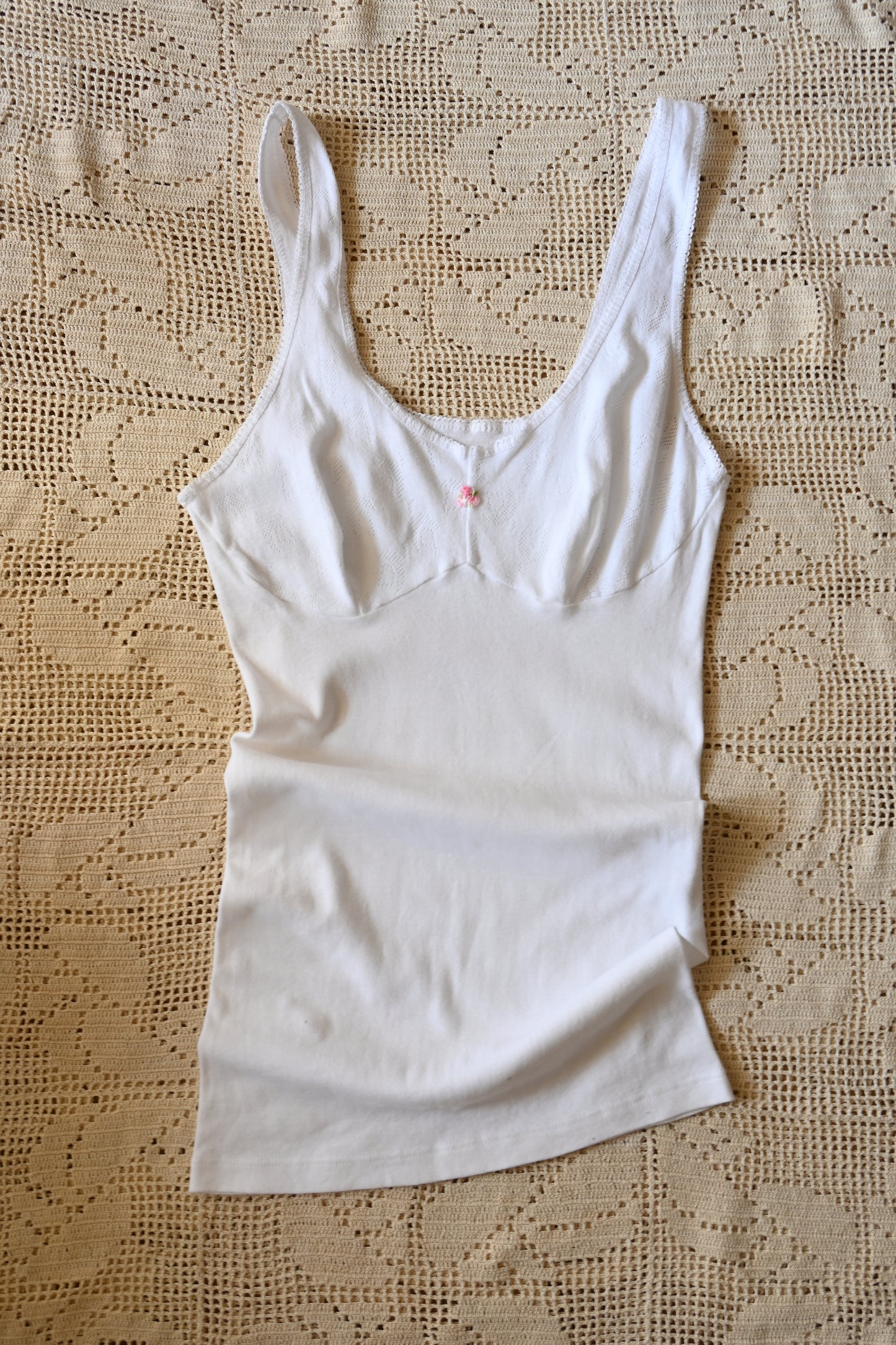 EURO Cotton lace camisole