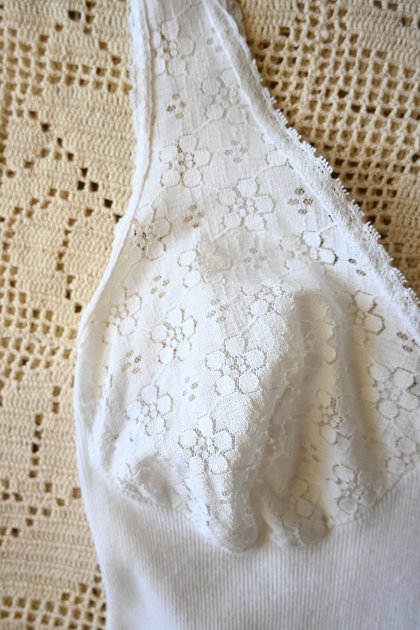 EURO Cotton lace camisole