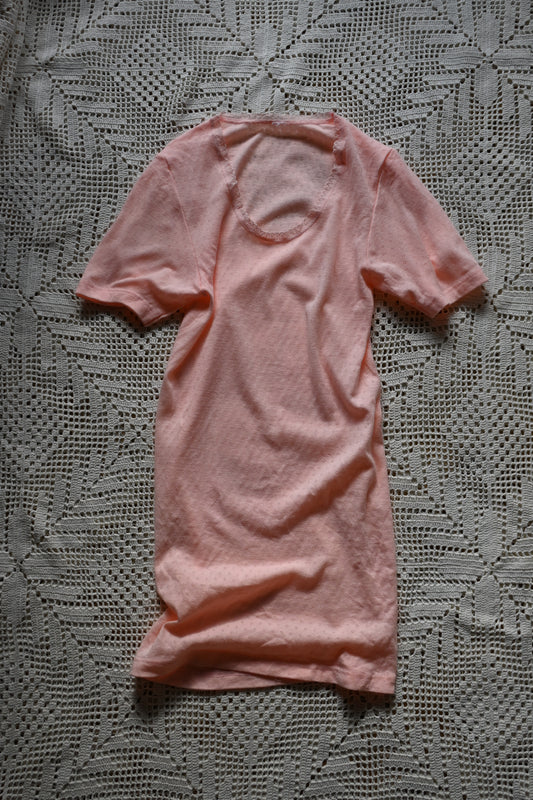 EURO Underwear tee/CORAL PINK