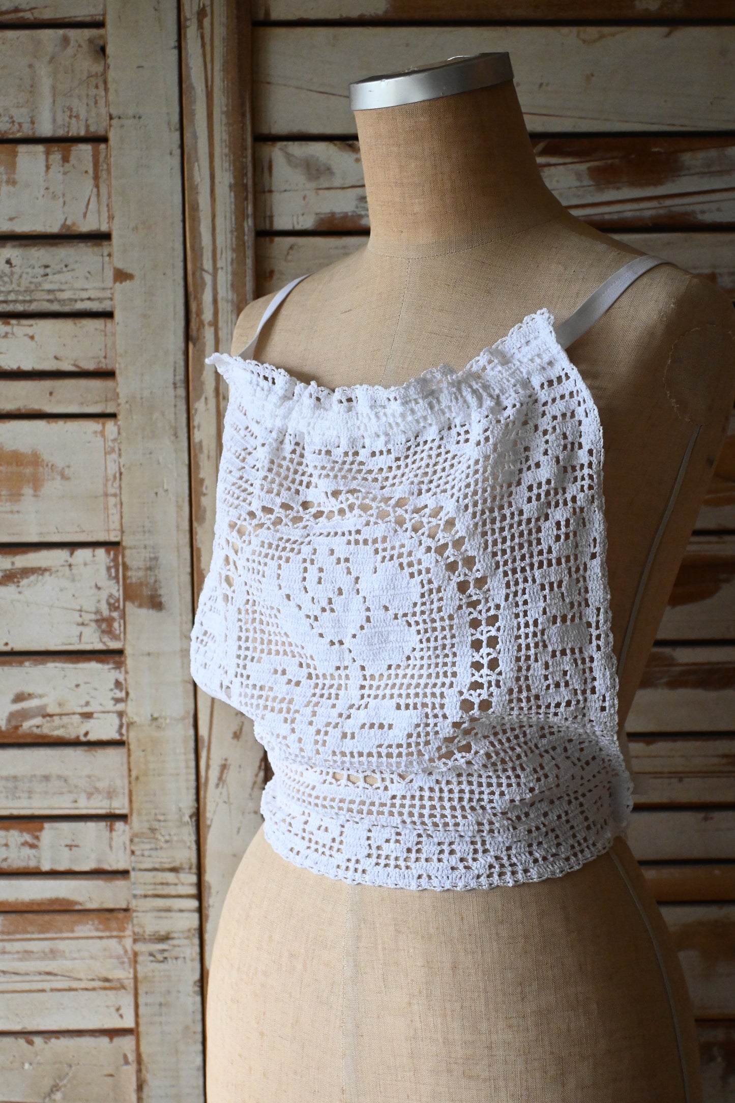 Crochet lace tops/PONMOSIR