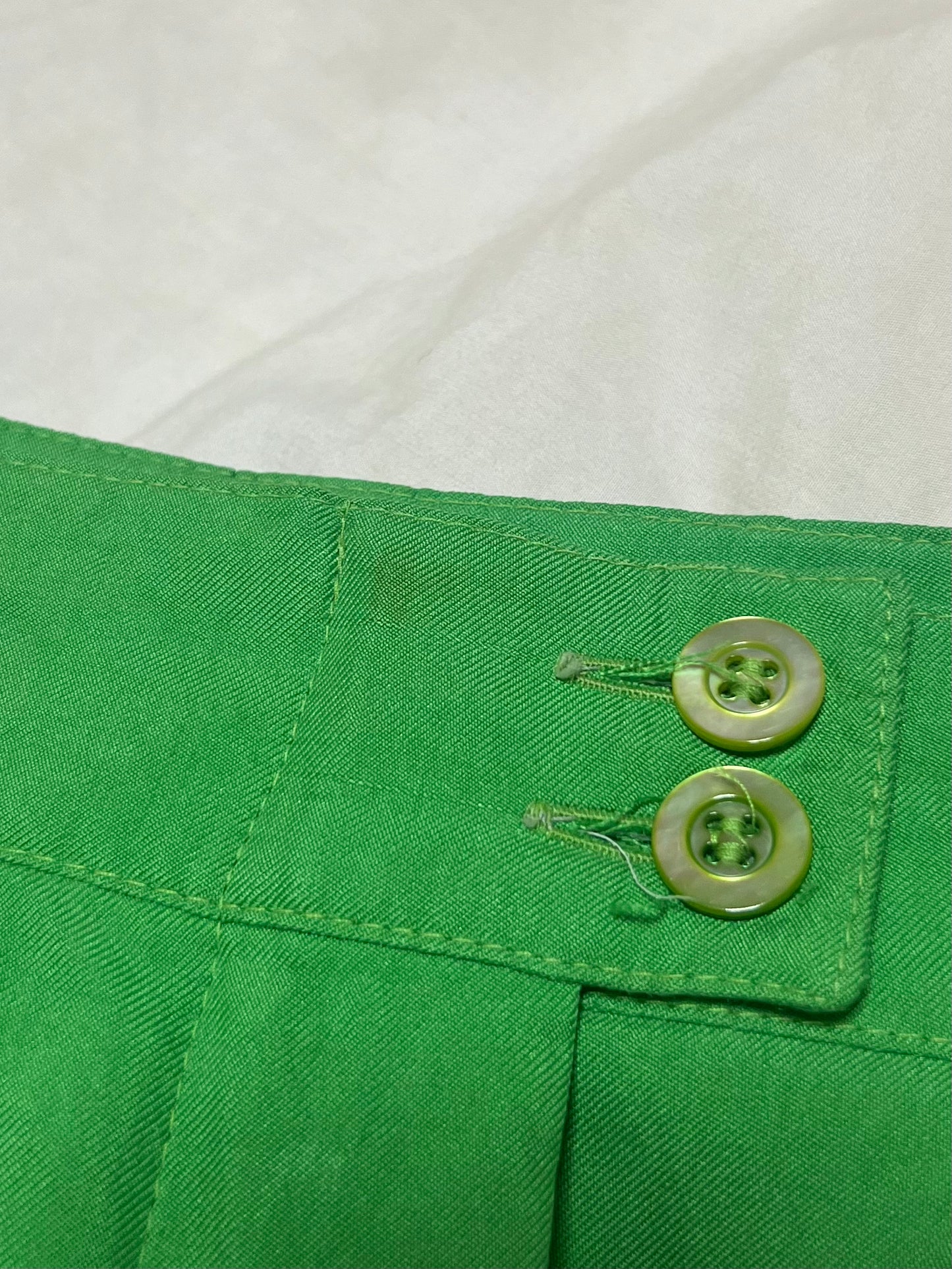 80's ESCADA Pants/GREEN