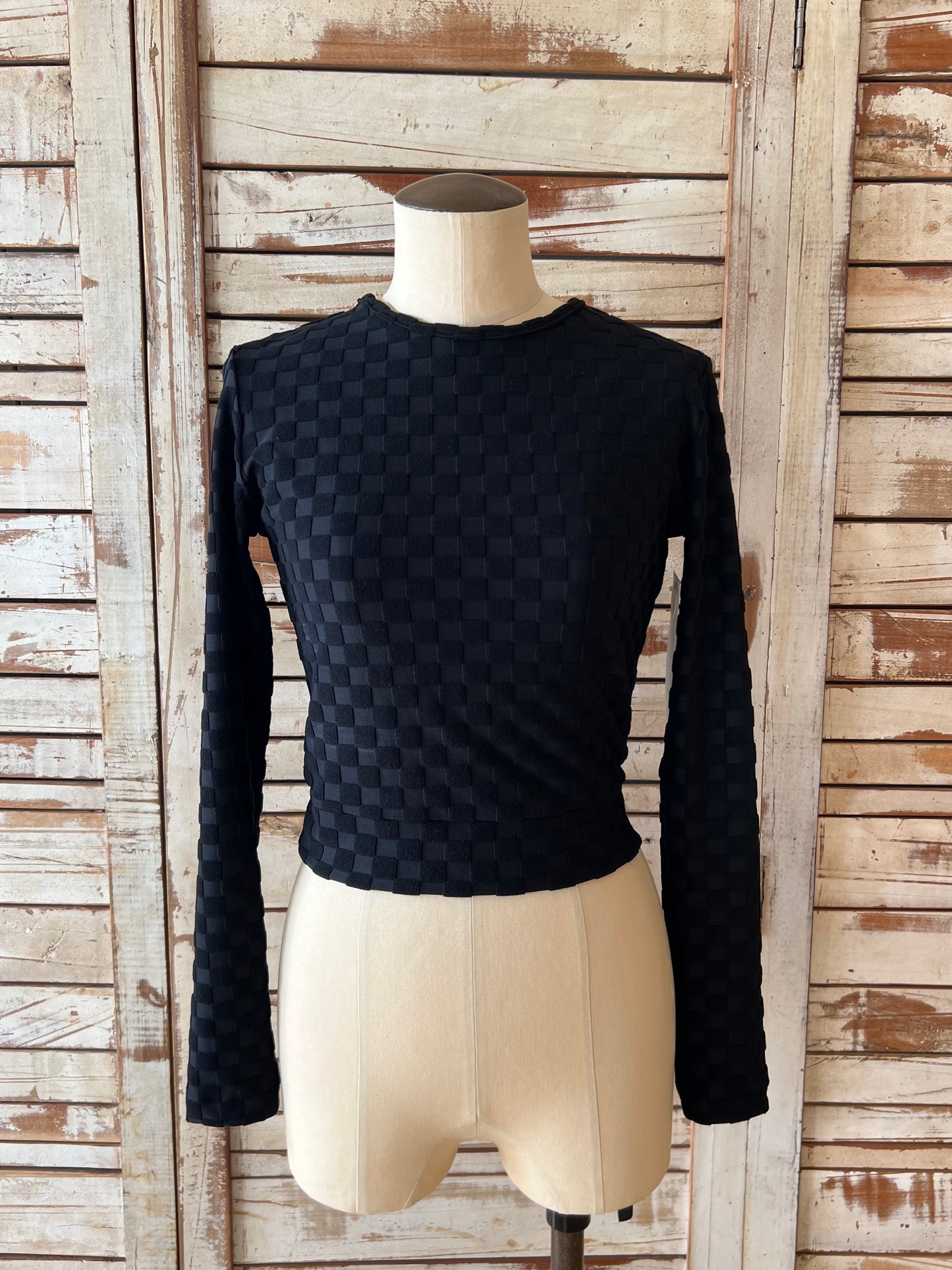 SEEA/Palomar Crop Top Rashguard/Night Check