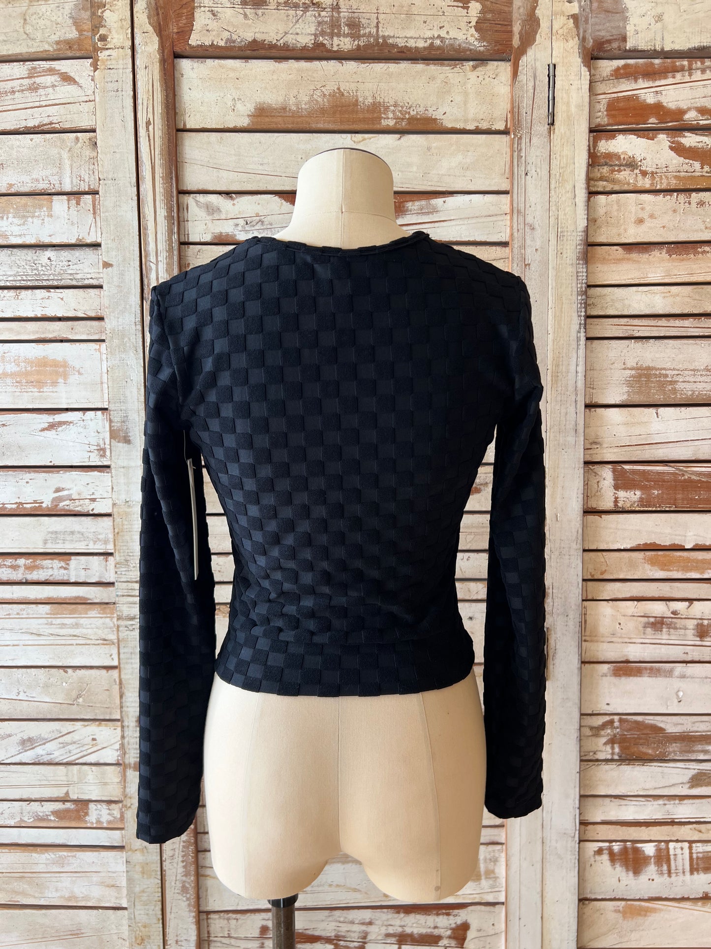 SEEA/Palomar Crop Top Rashguard/Night Check