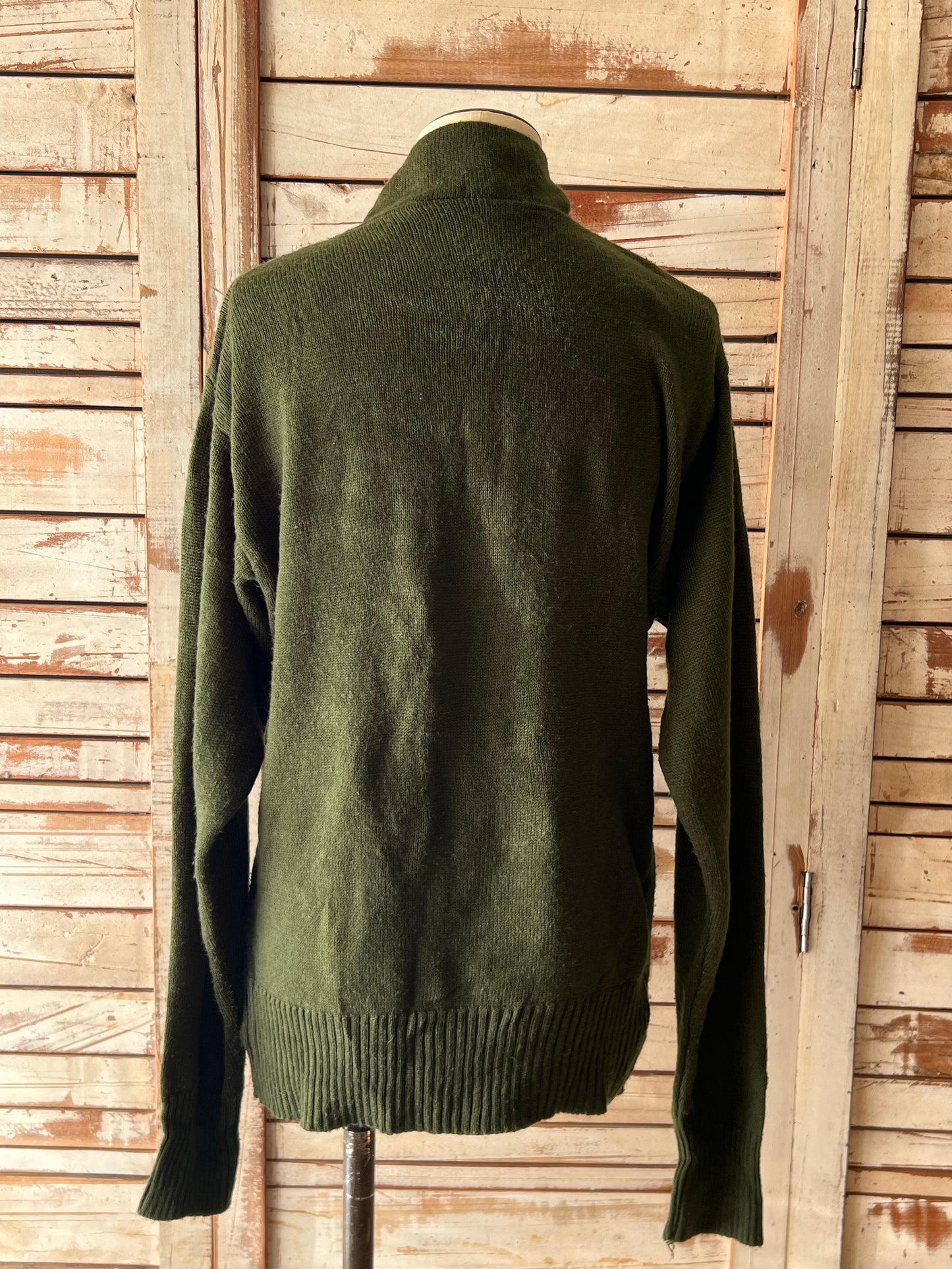 Vintage pullover Sweater/KHAKI