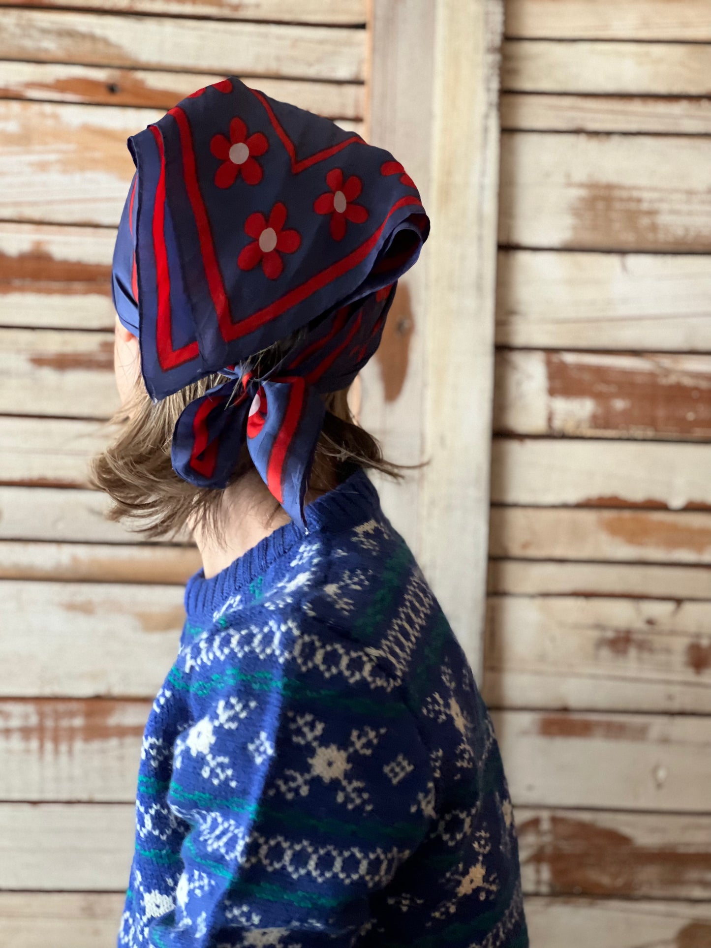 Flower scarf/NANY